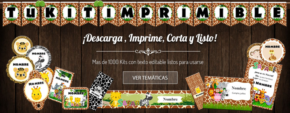 Banner Principal - Kit Imprimible