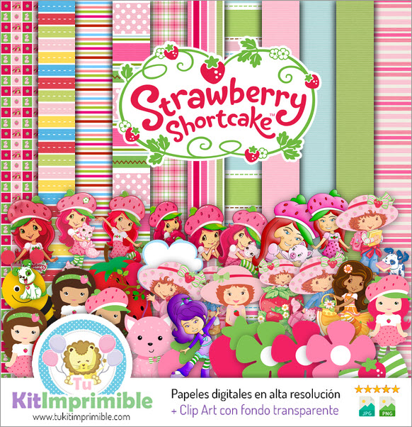 Carta Digitale Fragola M2 - Motivi, Personaggi e Accessori