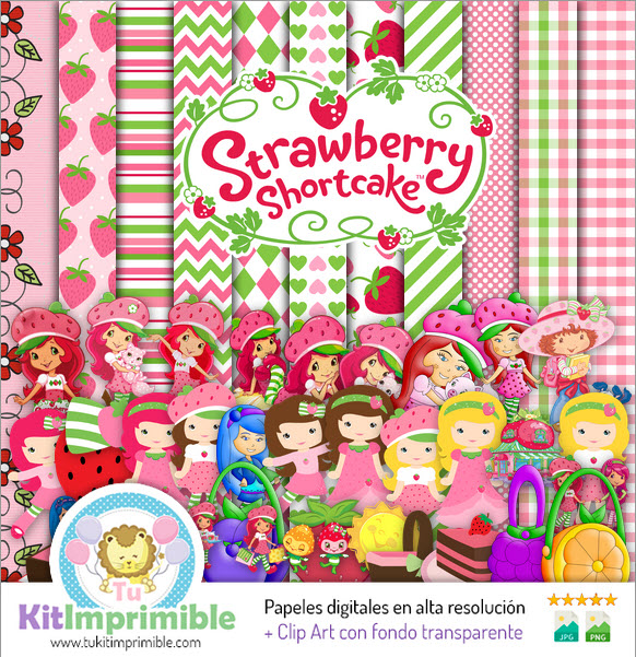 Carta Digitale Fragola M6 - Motivi, Personaggi e Accessori
