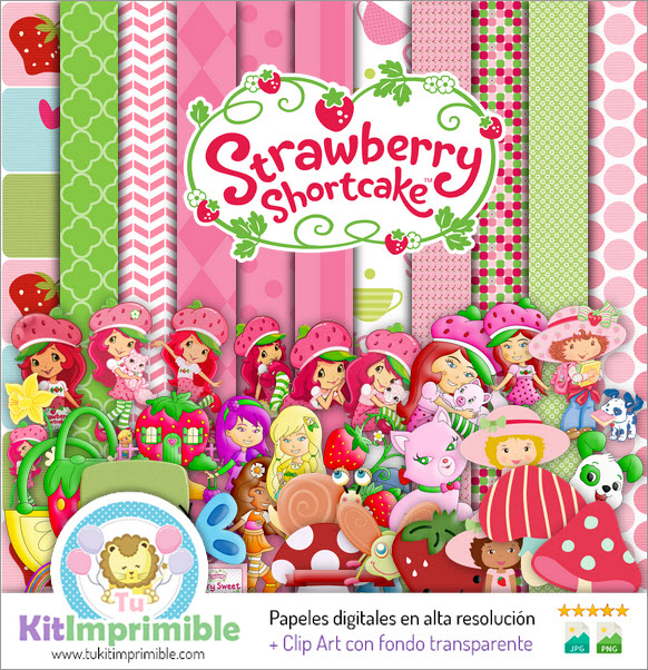 Carta Digitale Strawberry M7 - Motivi, Personaggi e Accessori
