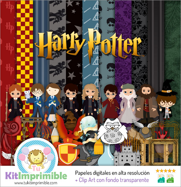 KIT ACCESORIOS HARRY POTTER