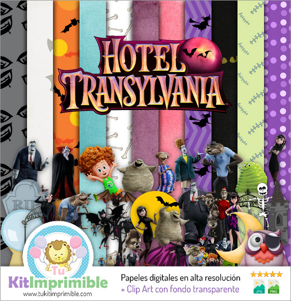 Hotel Transylvania Carta digitale M2 - Modelli, personaggi e accessori