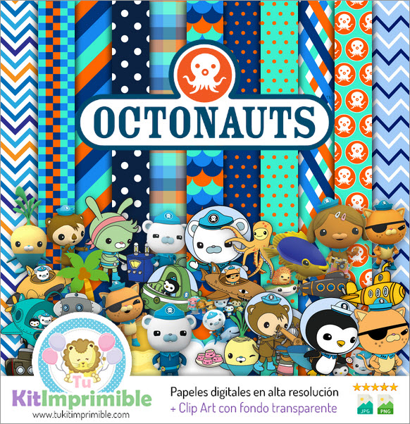 Carta digitale Octonauts M1 - Modelli, personaggi e accessori