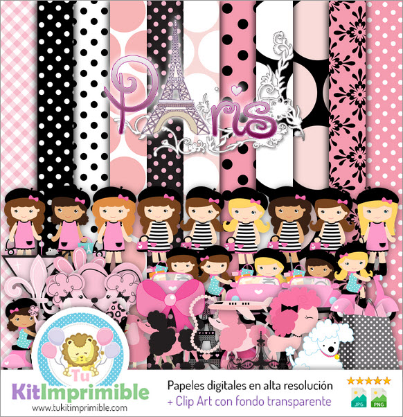 Papel digitalPapel Digital Hello Kitty M2 - Patrones, Personajes y  Accesorios