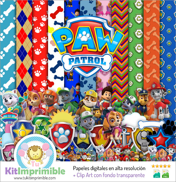 Papel digitalPapel Digital Pokemon M2 - Patrones, Personajes y Accesorios