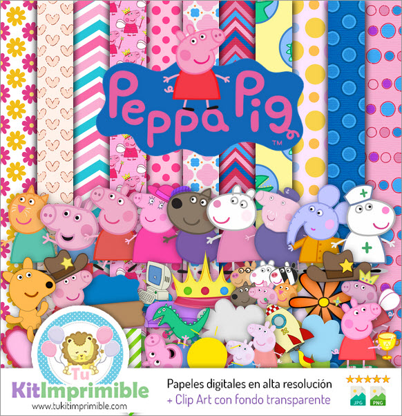 Imagem da Peppapig em png alta resolucao