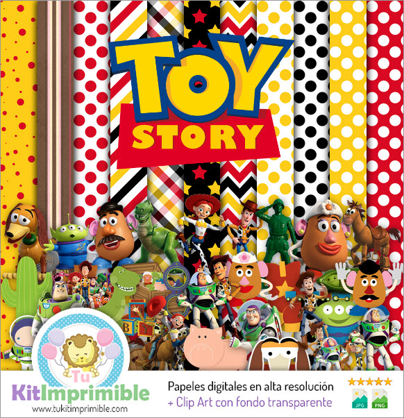 Kit Digital Toy Story Png